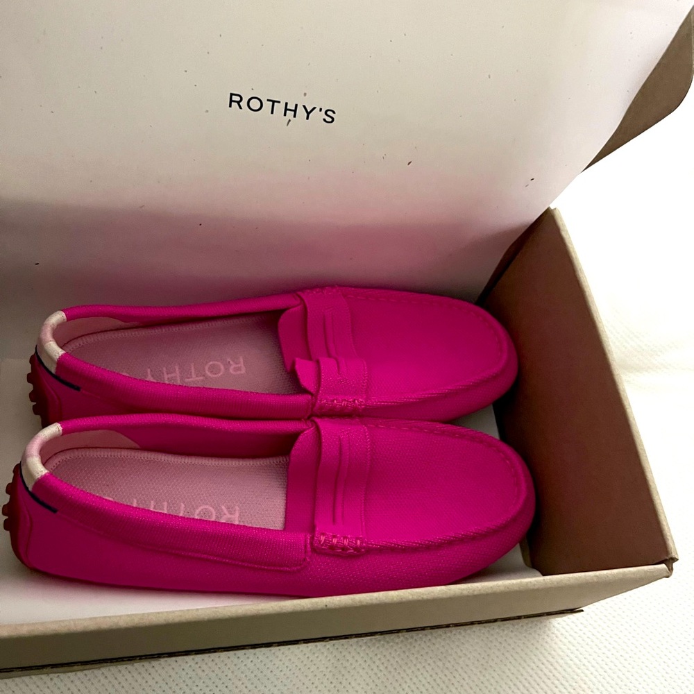 COPY - Dragonfruit Rothy loafers NEVER WORN